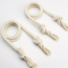 2pcs Curtain Tiebacks Rope Cotton Linen Curtain Ties