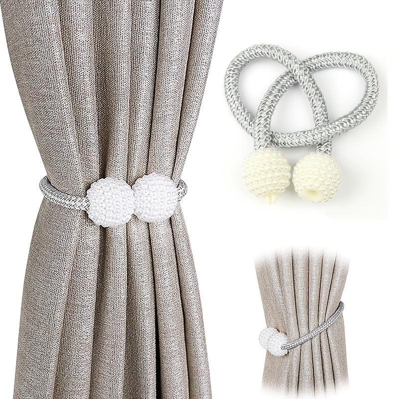 Magnetic Curtain Buckles Hanging Straps for Curtain Rope