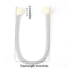 Magnetic Curtain Buckles Hanging Straps for Curtain Rope
