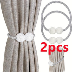 Magnetic Curtain Buckles Hanging Straps for Curtain Rope