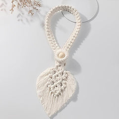 Boho Style Curtain Tie Holdbacks Hand Woven Rope