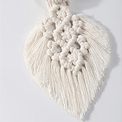 Boho Style Curtain Tie Holdbacks Hand Woven Rope