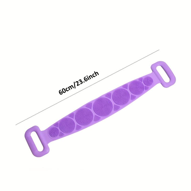 Silicone Body Brush for Exfoliation and Cleansing