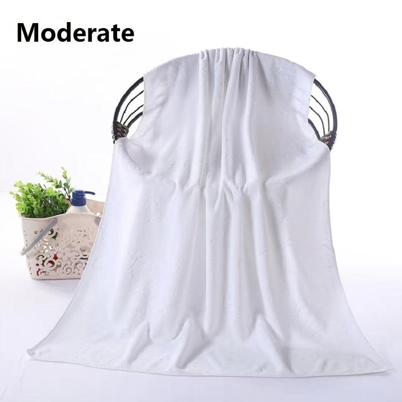 Soft Microfiber Absorbent Bath Towel - Large Cotton Shower Towel
