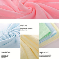 Plain Embossed Soft Bath Towel Quick Dry Absorbent Bath Towel 55 Inch