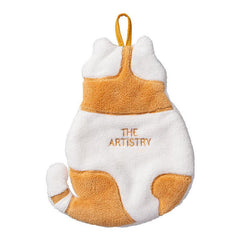 Soft Coral Fleece Hand Towel for Home & Bathroom Use