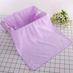 Bear & Flower Printed Hand Towel Household Soft Skin friendly Face Towel