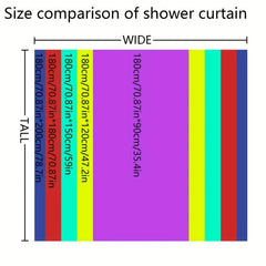 Soccer Field Shower Curtain Waterproof Bathroom Decor Curtain