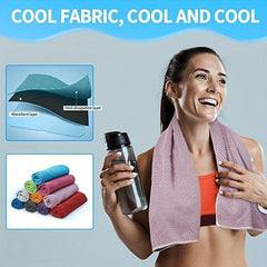 3pcs Cooling Towel Quick Drying Sport Towel for Yoga Gym Camping