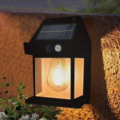 Outdoor Solar Wall Lanterns with Motion Sensor