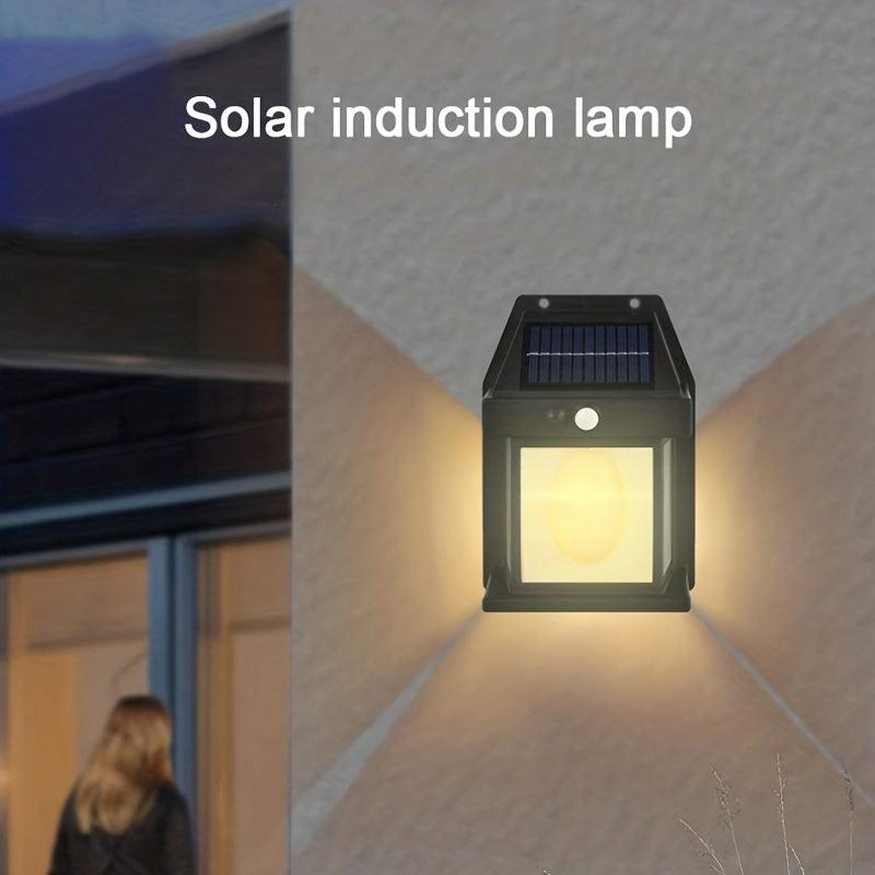Outdoor Solar Wall Lanterns with Motion Sensor