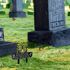 Elegant Butterfly Garden Stakes for Stylish Tomb Decor