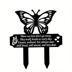 Elegant Butterfly Garden Stakes for Stylish Tomb Decor