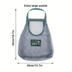 Durable Hanging Mesh Storage Bags for Garlic Potatoes Onions
