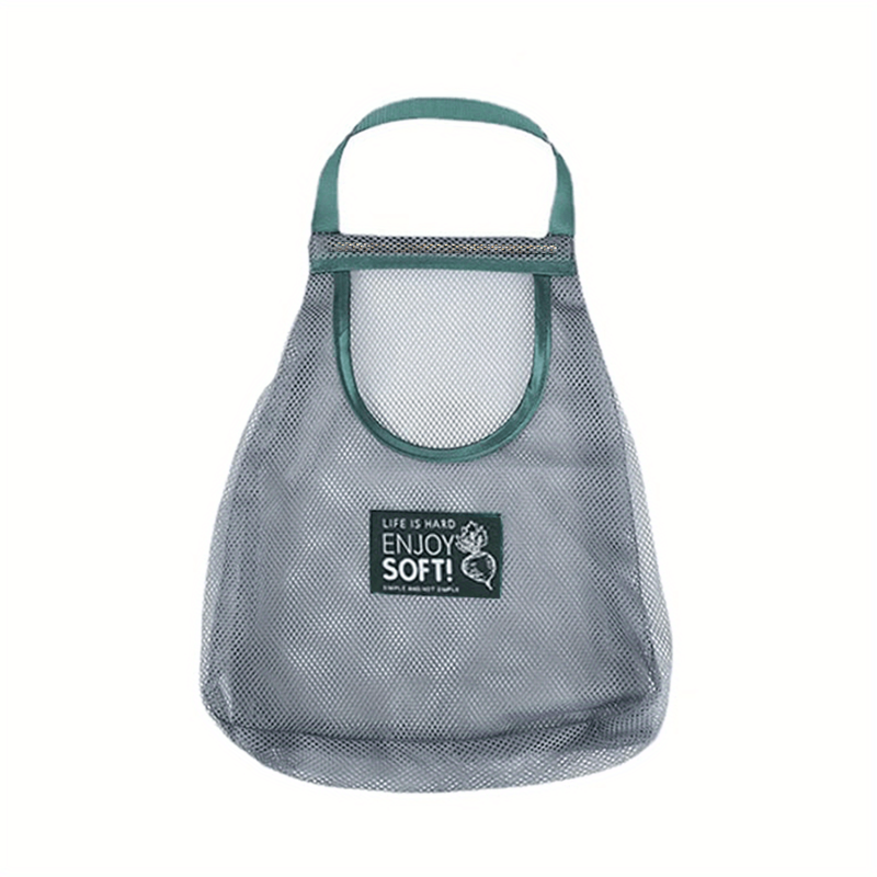 Durable Hanging Mesh Storage Bags for Garlic Potatoes Onions