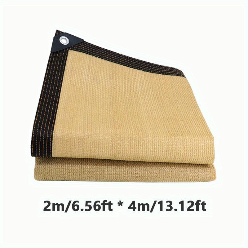 Rectangle Sun Sail Shade 2x4m Breathable Sunscreen Net for Outdoor Activities
