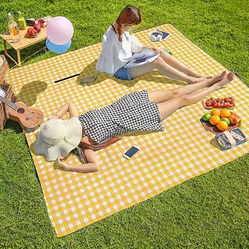 Large Waterproof Beach Blanket for 2-4 Adults
