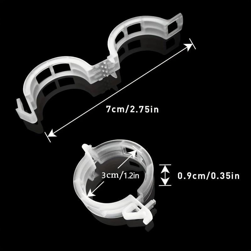 100pcs Plant Support Clips Garden Tomato Grape Vine