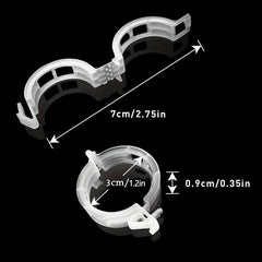 100pcs Plant Support Clips Garden Tomato Grape Vine