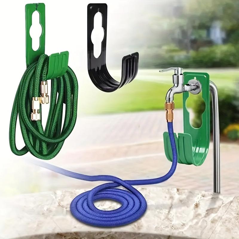Garden Hose Holder Wall Mounted Metal Hose Rack