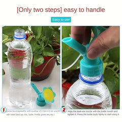 Reusable Dual Purpose Nozzle Head for Cola Beverage Bottles