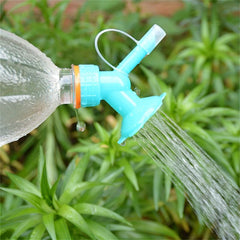 Reusable Dual Purpose Nozzle Head for Cola Beverage Bottles