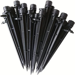 50pcs Adjustable Irrigation Dripper for 4 7mm Tube PE Tube