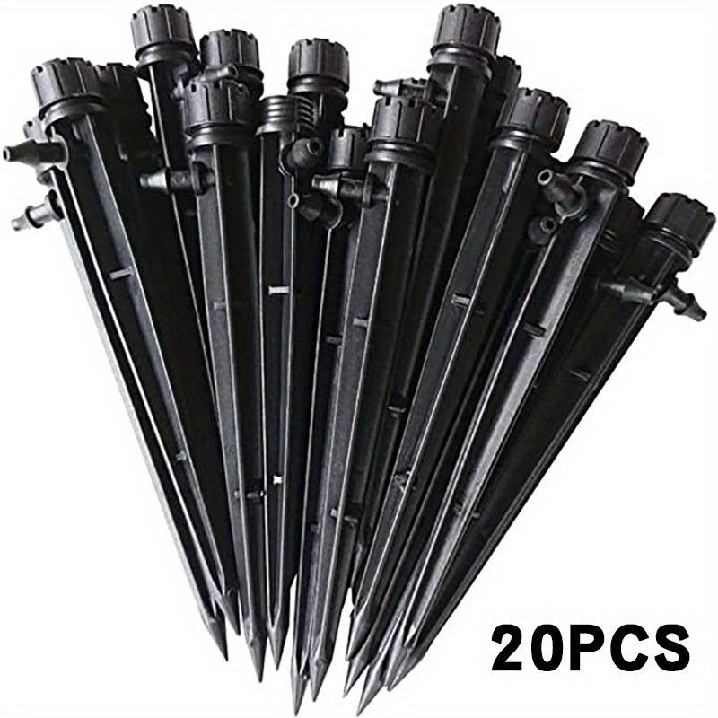 50pcs Adjustable Irrigation Dripper for 4 7mm Tube PE Tube