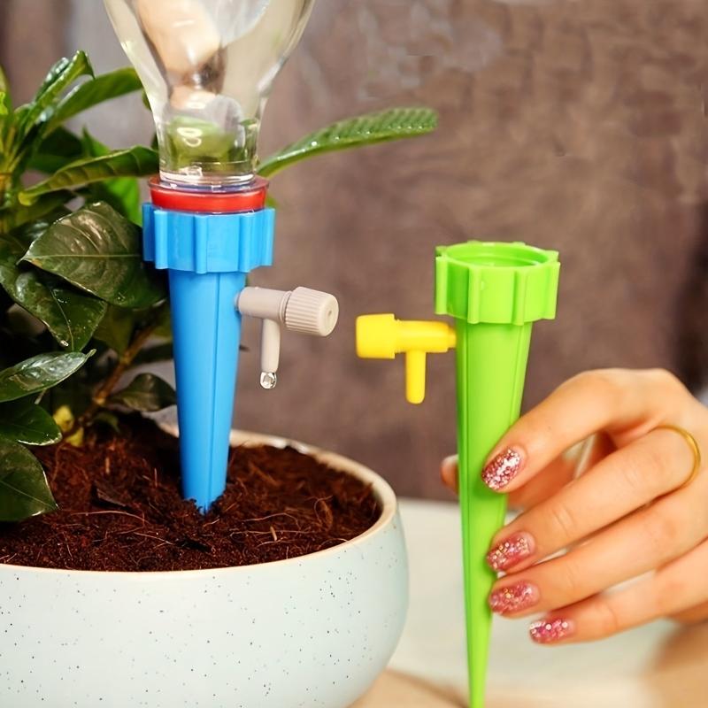 10pcs Self Watering Flower Nails for Houseplants & Garden