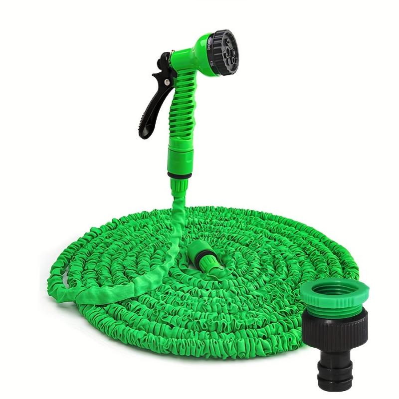 Expandable Garden Hose Set with Sprayer Gun Nozzles
