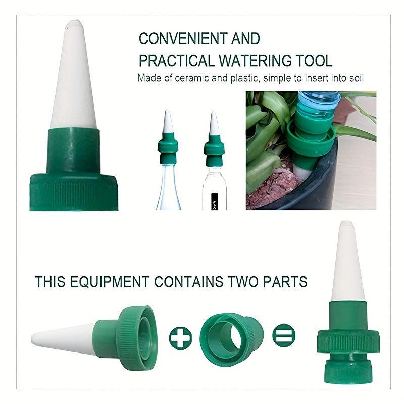 Self Watering Stakes Automatic System for Houseplants & Garden Flowers