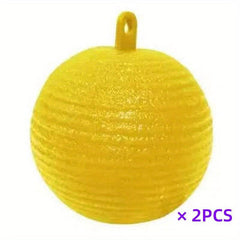 1pc Pumpkin Shape Sticky Fly Trap Ball Outdoor Pest Control