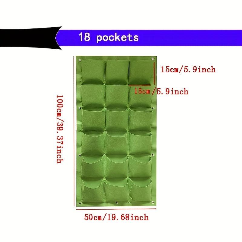 Waterproof Hanging Vertical Garden Wall Planter Grow Bag