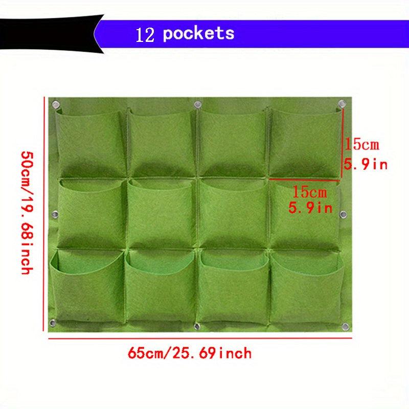 Waterproof Hanging Vertical Garden Wall Planter Grow Bag