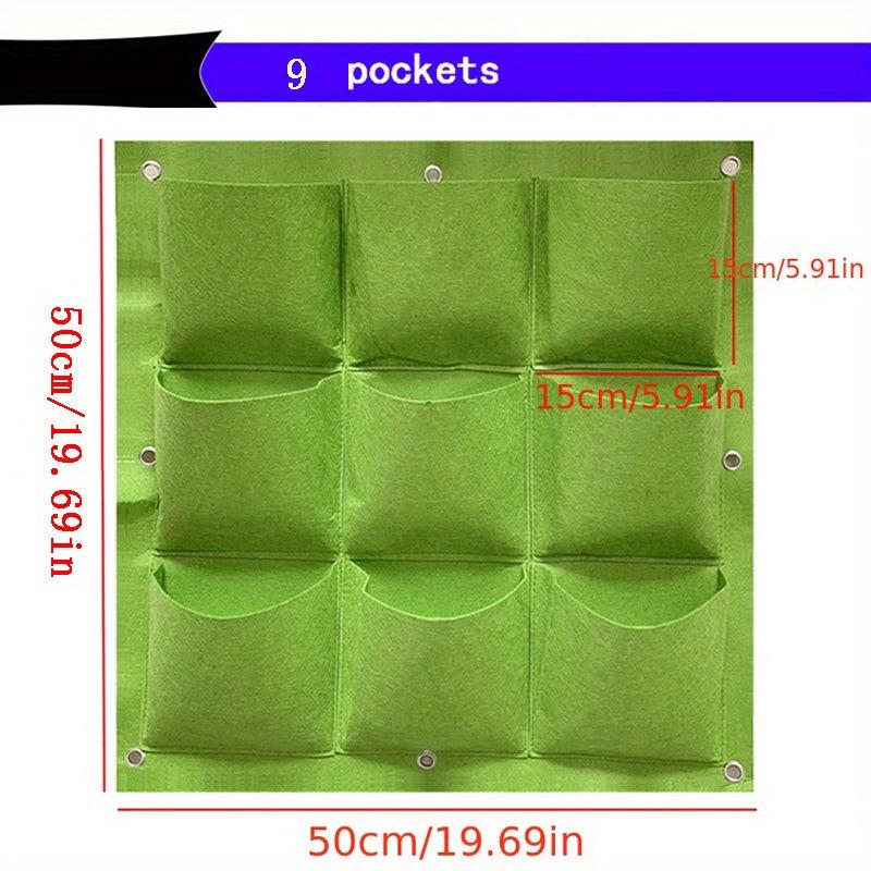 Waterproof Hanging Vertical Garden Wall Planter Grow Bag