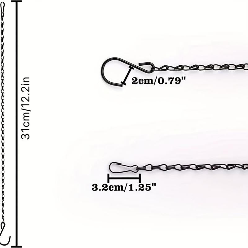6 Pack 23 Hanging Chain for Bird Feeders and Planters