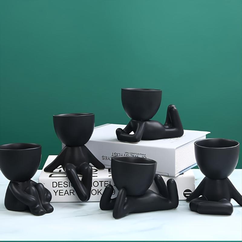 Creative Ceramic Succulent Flower Pot for Home Decor