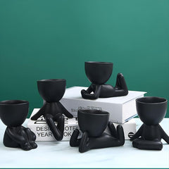 Creative Ceramic Succulent Flower Pot for Home Decor