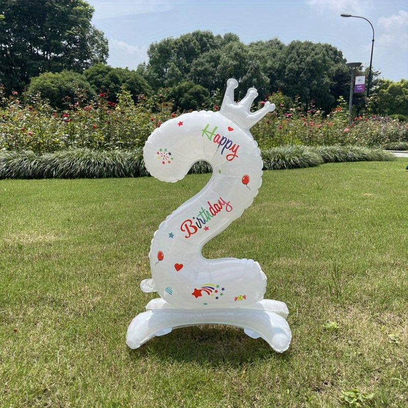 Standing Digital Balloon Crown Printed DIY Creative Small Gift