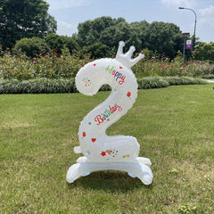 Standing Digital Balloon Crown Printed DIY Creative Small Gift