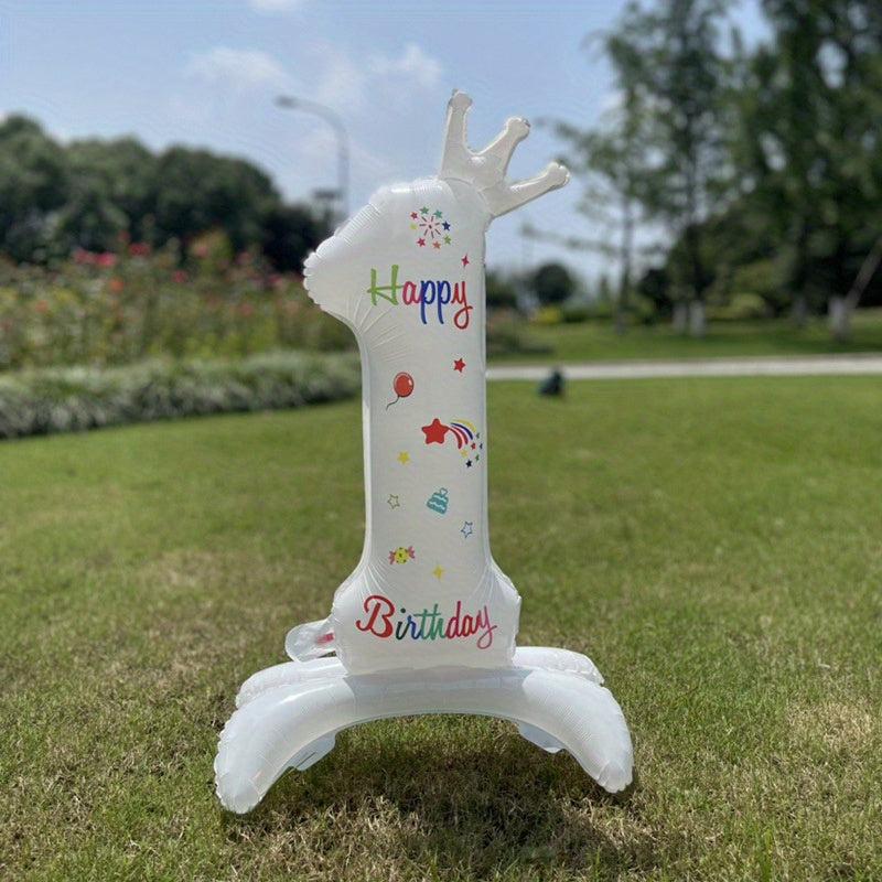 Standing Digital Balloon Crown Printed DIY Creative Small Gift