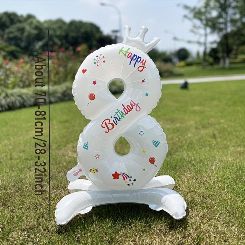 Standing Digital Balloon Crown Printed DIY Creative Small Gift