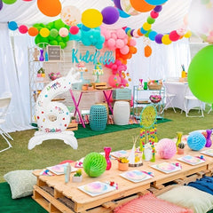 Standing Digital Balloon Crown Printed DIY Creative Small Gift