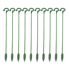 10pcs Flower Plant Support Rods for Home Gardening & Living Room Decor