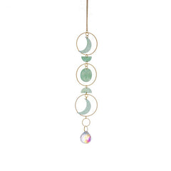 Shell Pattern Crystal Suncatcher for Window - Moon Decor Rainbow Maker