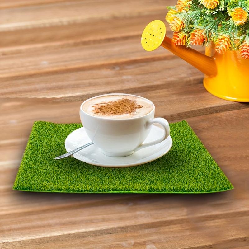 2pcs Artificial Turf Moss Micro Landscape Decoration Bonsai Accessories