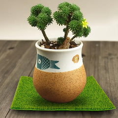 2pcs Artificial Turf Moss Micro Landscape Decoration Bonsai Accessories