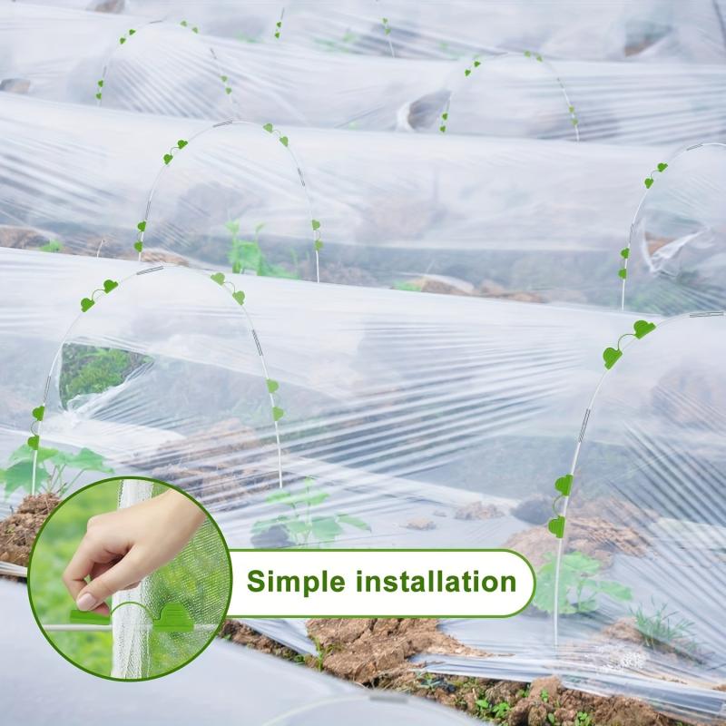 Greenhouse Hoops for DIY Planting Tunnel Rust-Resistant Fiberglass Support Hoop