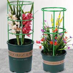 Plant Support Stakes & Half Round Rings for Easy Plant Growth