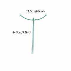 Plant Support Stakes & Half Round Rings for Easy Plant Growth